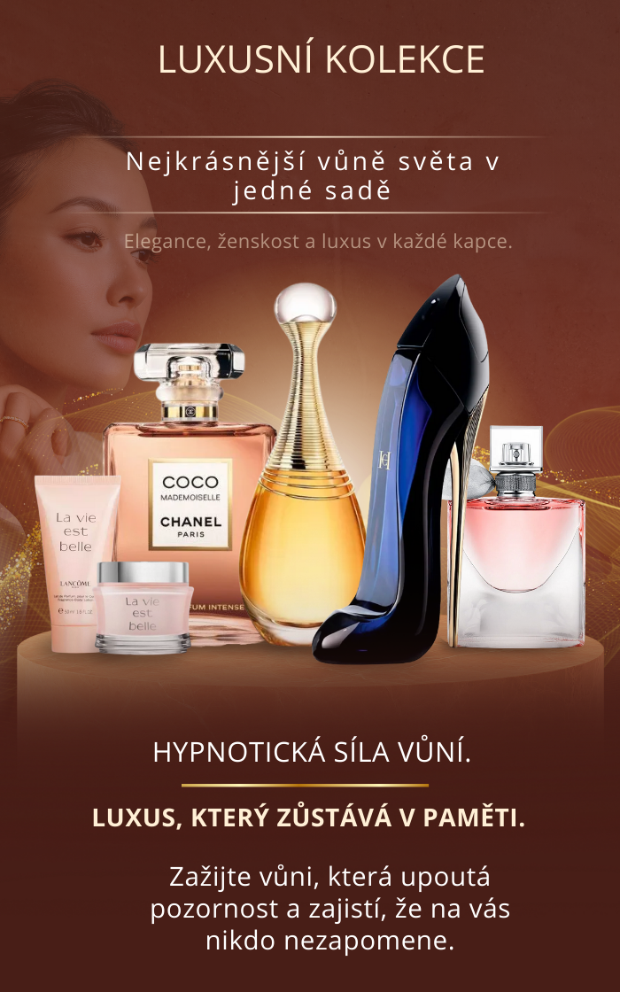 Luxusní kolekce — nejkrásnější vůně světa v jedné sadě